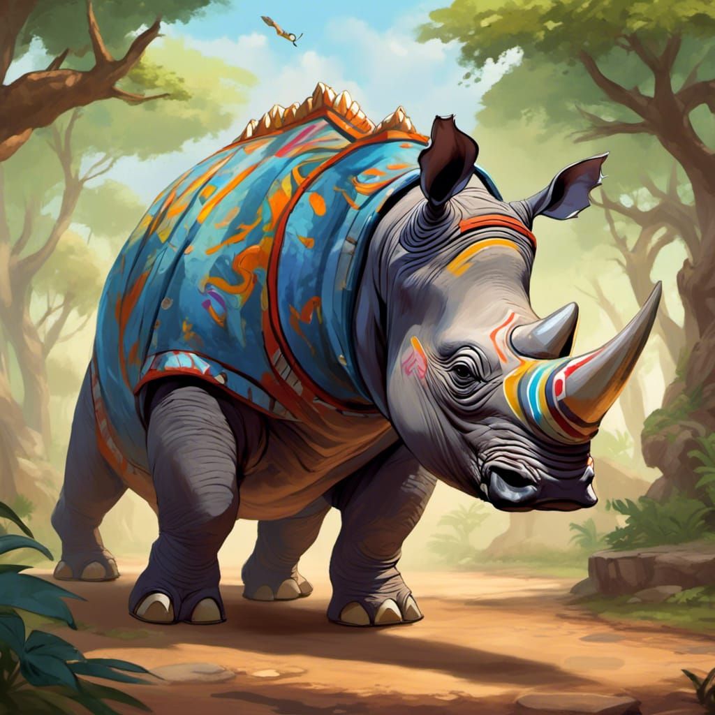 Shy Rhino's Secret Dance Dream