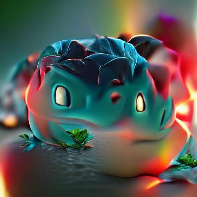 Bulbasaur: An AI Generated Interpretation