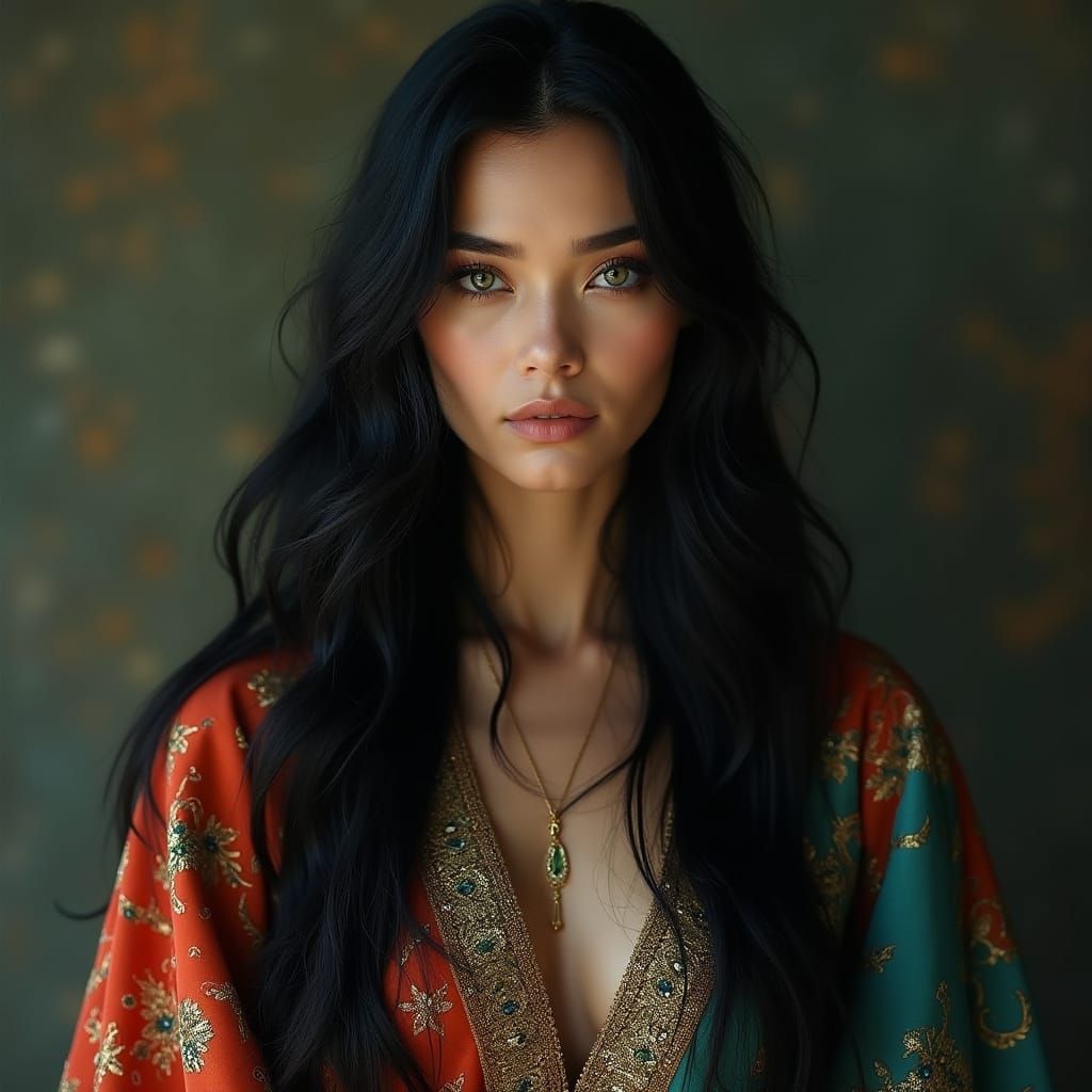 Surreal Royal Beauty in Cinematic Style