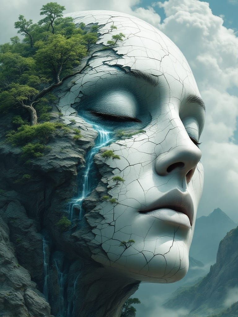 The Sleeping Giant's Mask