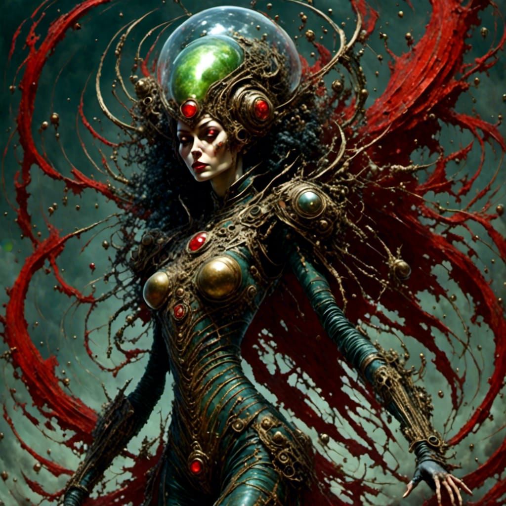 Female Alien sinister <lora:Style 196:0.91> <lora:Havok:0.70>