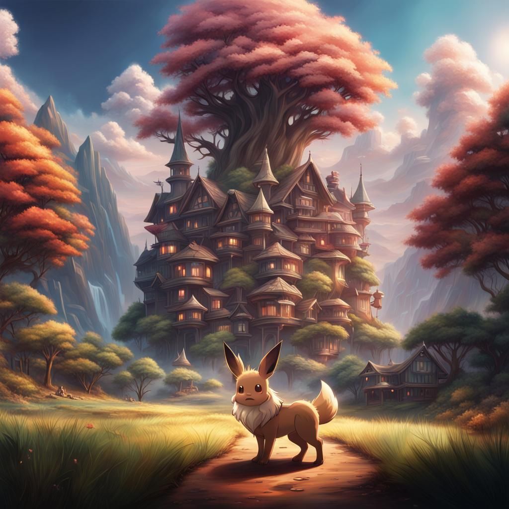 Epic Cinematic Eevee Digital Matte Painting