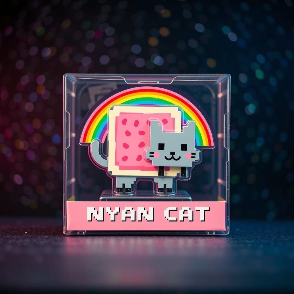 Nyan Cat, Y2K Collectable In Box