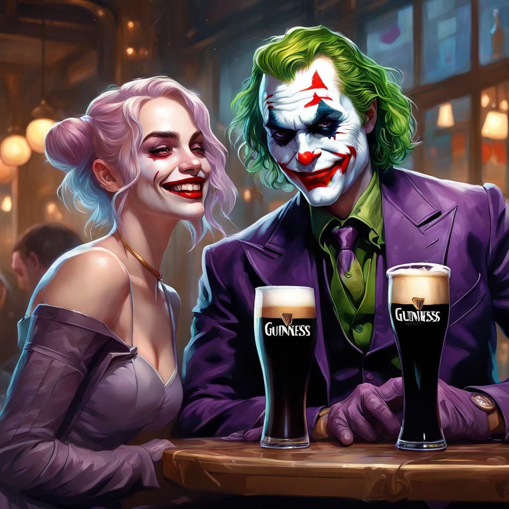 Joker and Harley Quinn on a Date