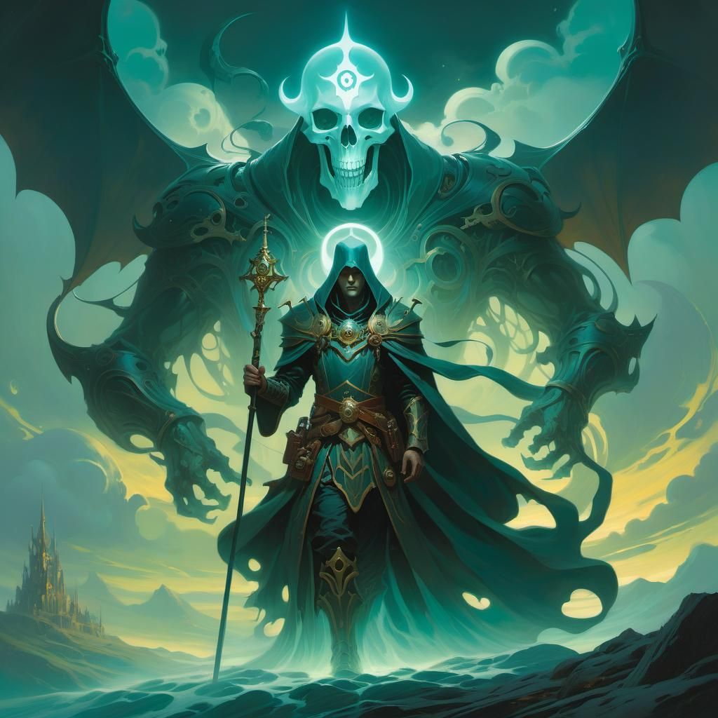 Ethereal Ghost Story Illustration