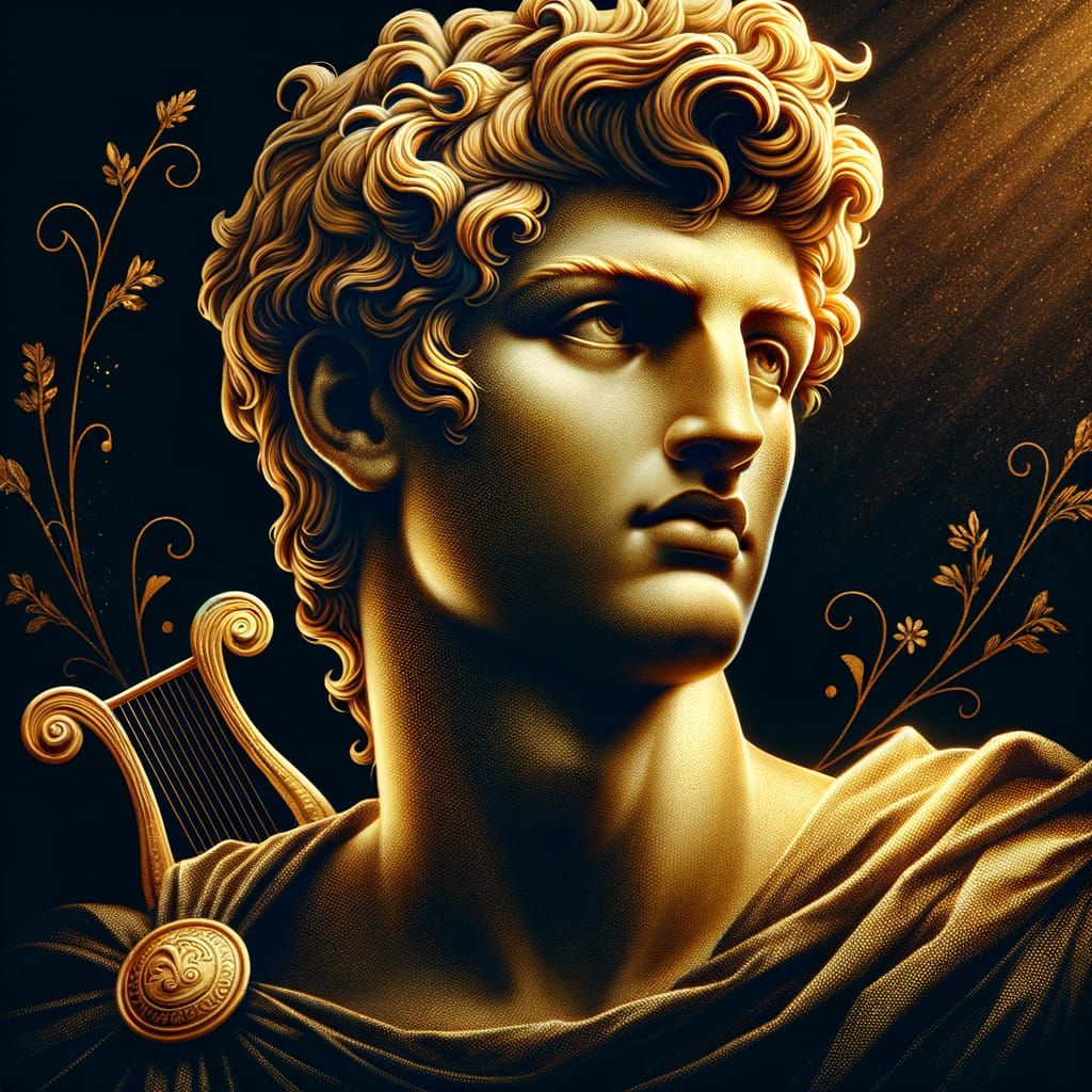 Radiant Apollo: God of Music and Beauty