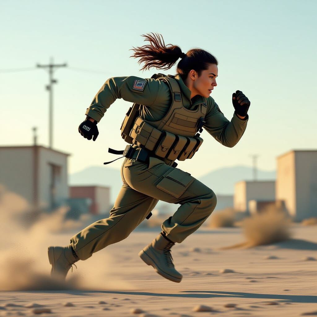 An ordnance technician at a dead run outranks everybody.