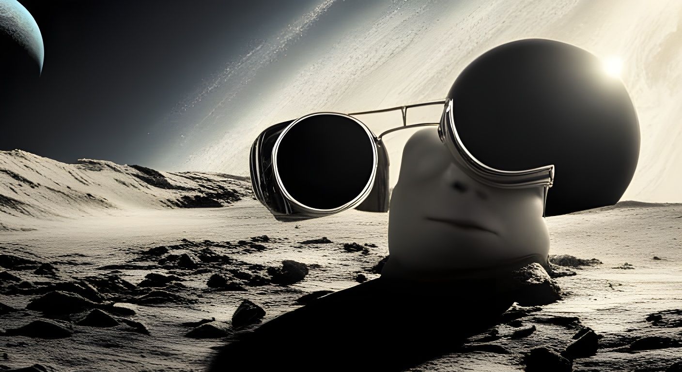 Sunglasses on the Moon: Photorealistic Maximalism
