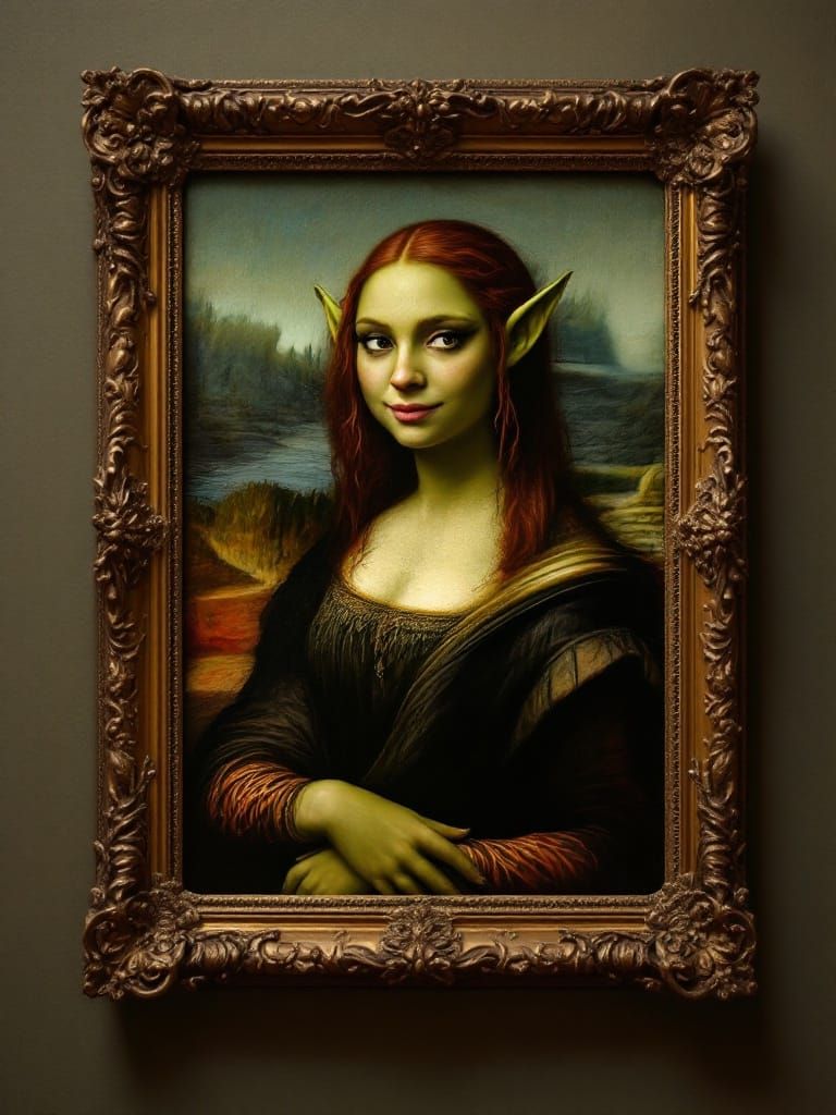 Renaissance Princess Fiona in Ogre Form