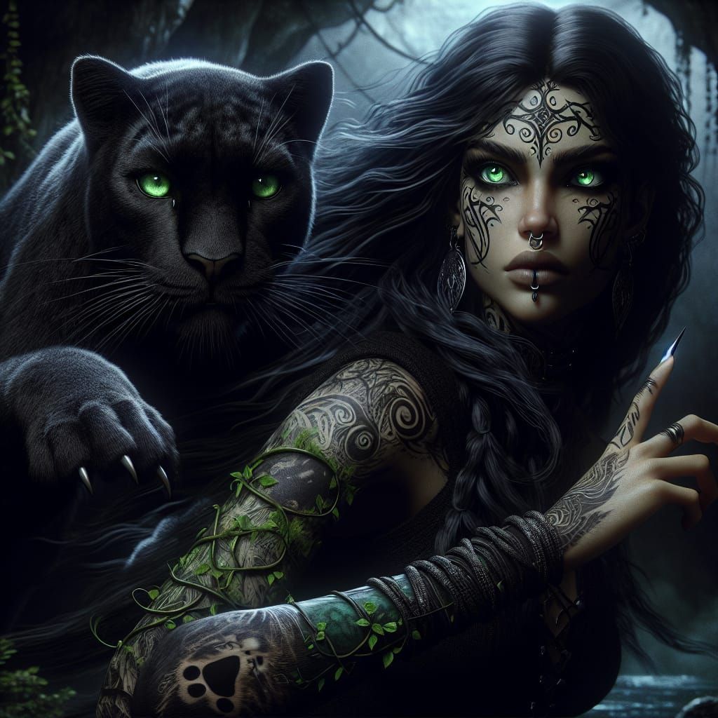 Apryllflower Fantasy! Challenge: "The Druidess"