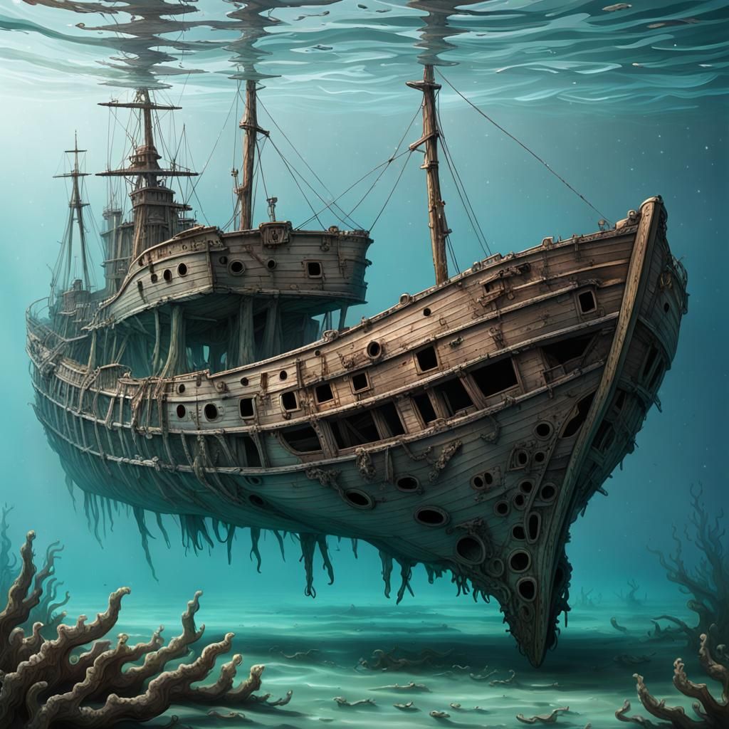 Sunken Ship: An Underwater Mystery
