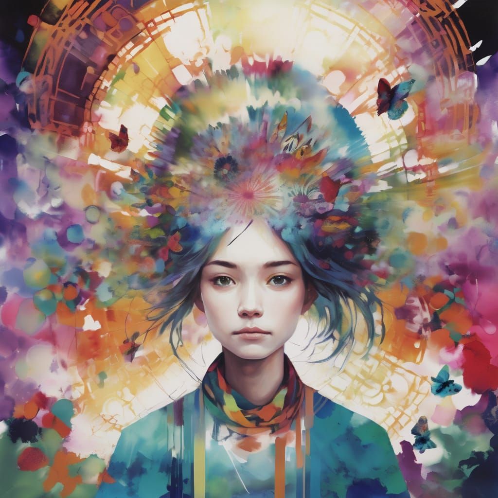 Kaleidoscopic Abstract Art