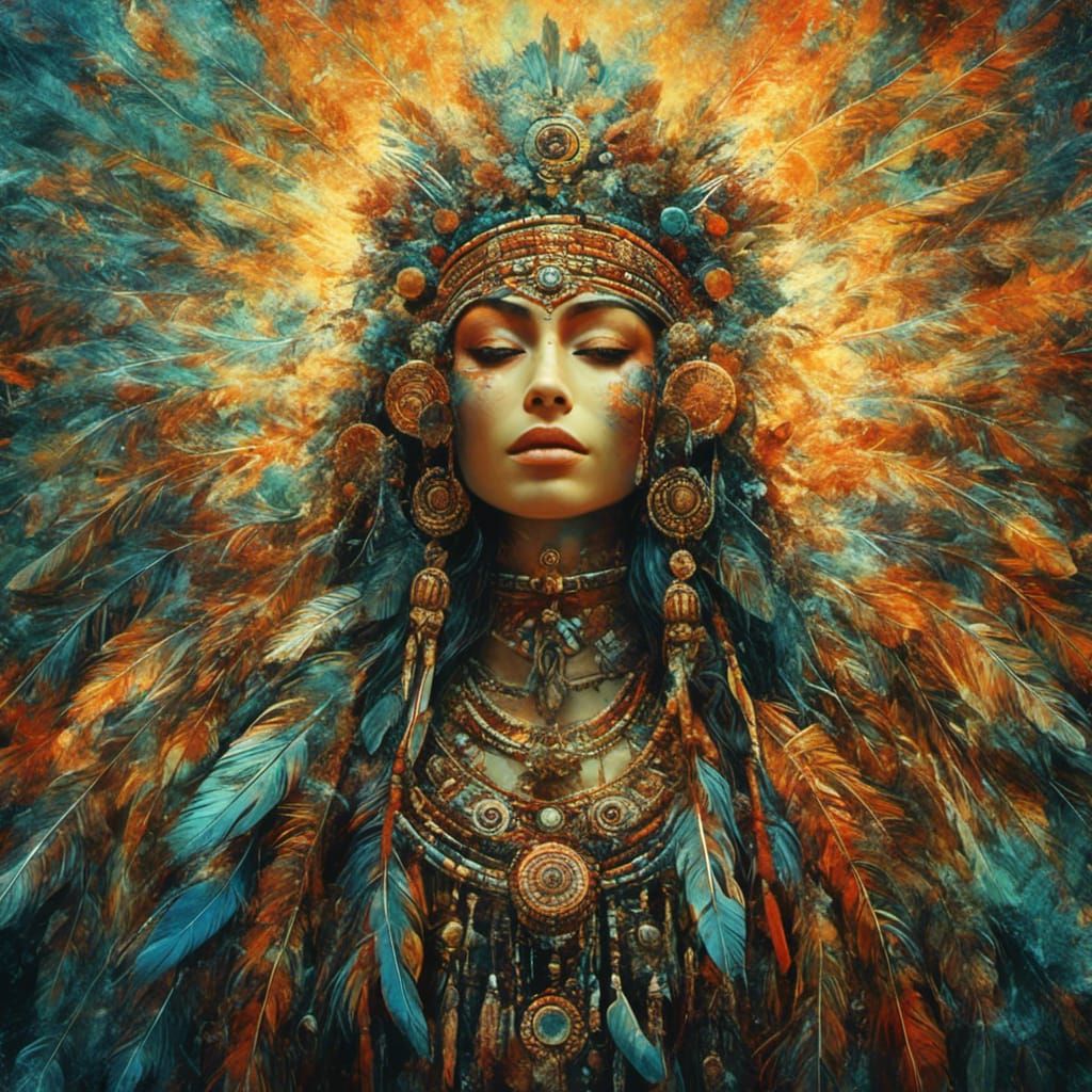 Dream Layers: Double Exposure in Fragmented Northwest Style