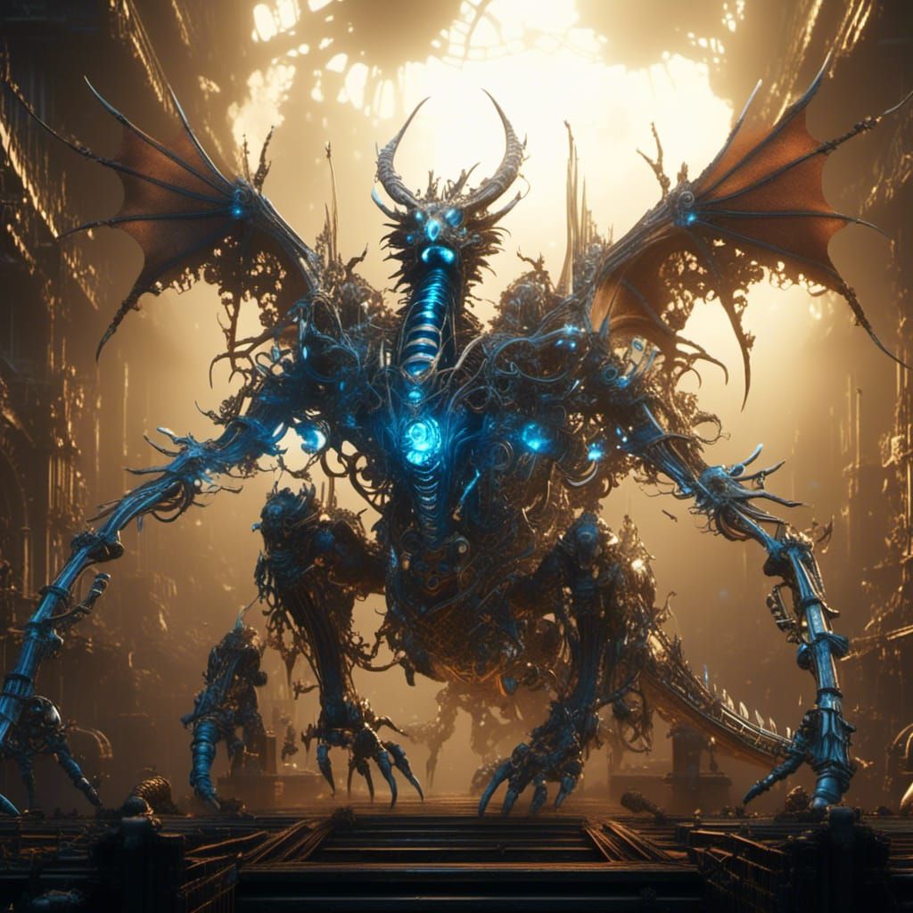 They say it's a dragon, but all I can say is what a hunk of ...