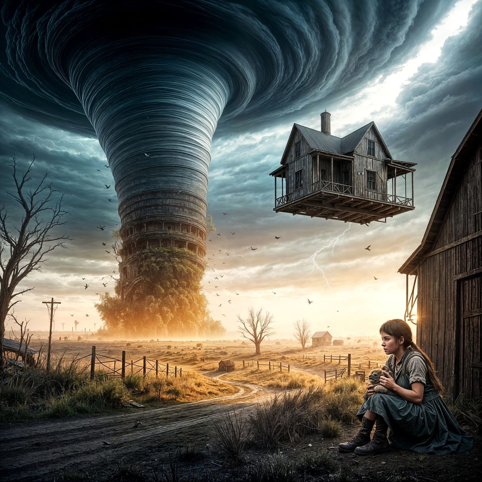 Dust Bowl Desolation: A Family's Frightful Flight