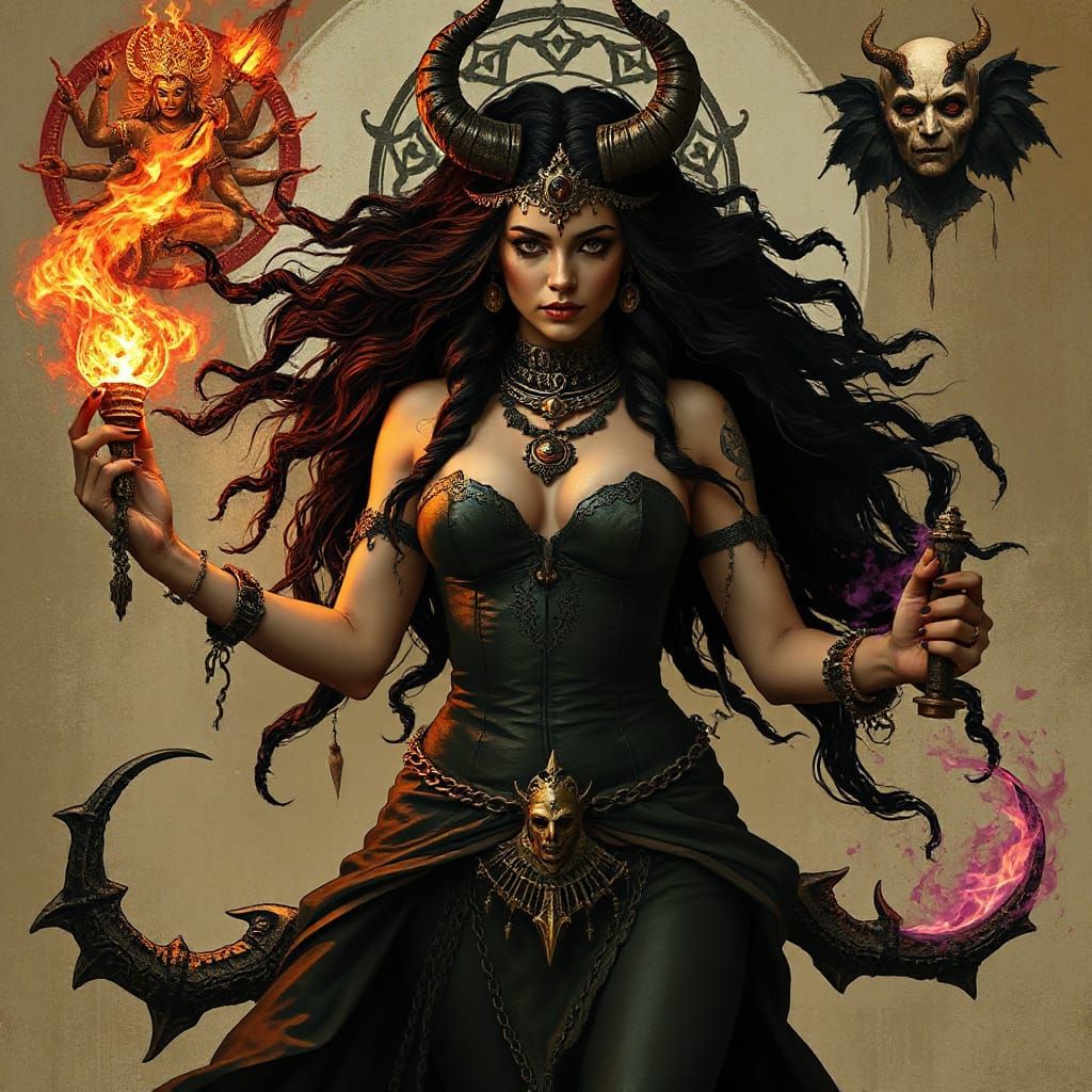 Divine Feminine Embodiment of Primal Power