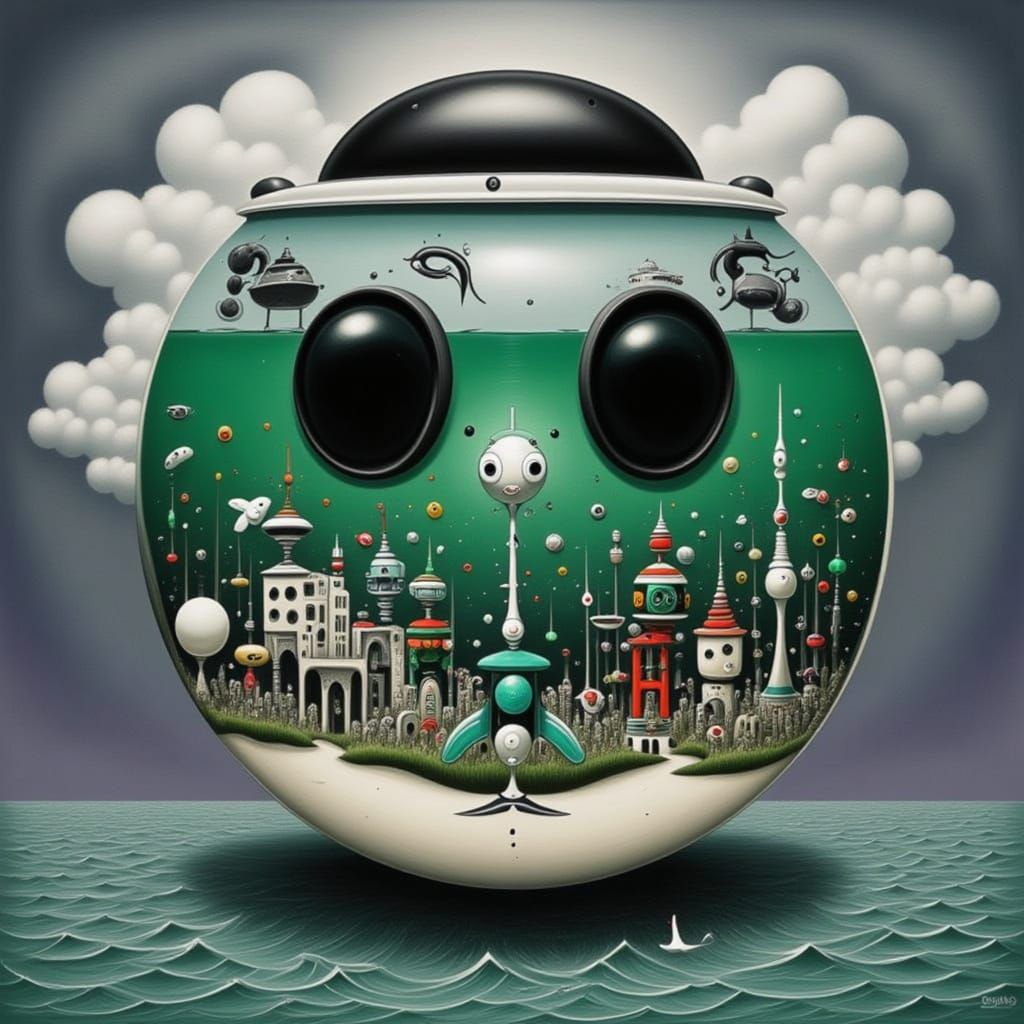 Fishbowl Cityscape: A Novel Urban Aquarium