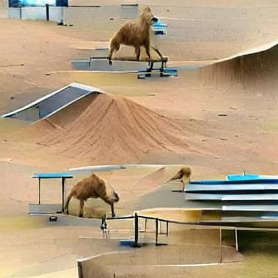 Camel Kickflip at the Skatepark