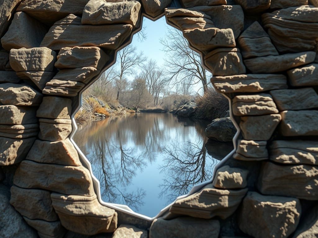 Freeform Mirror in Nature