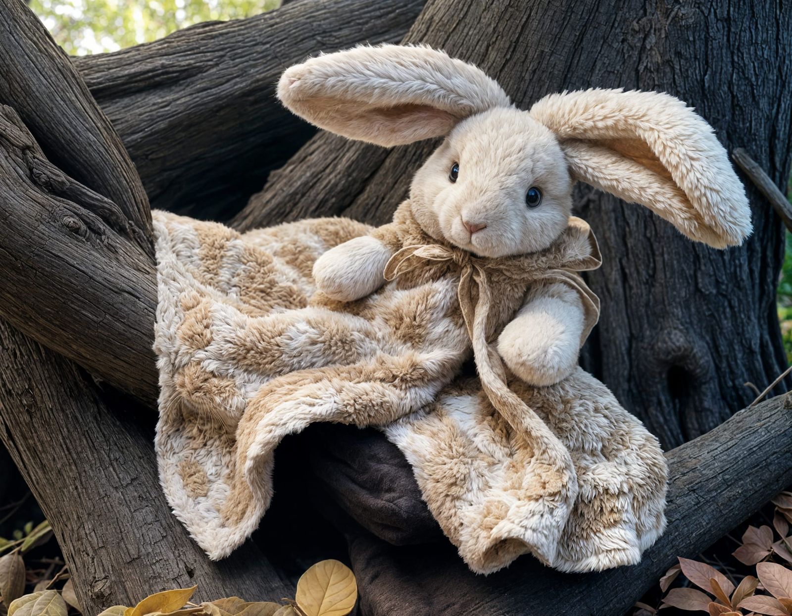 Enchanting CGI Rabbit Character in Photorealistic Style
