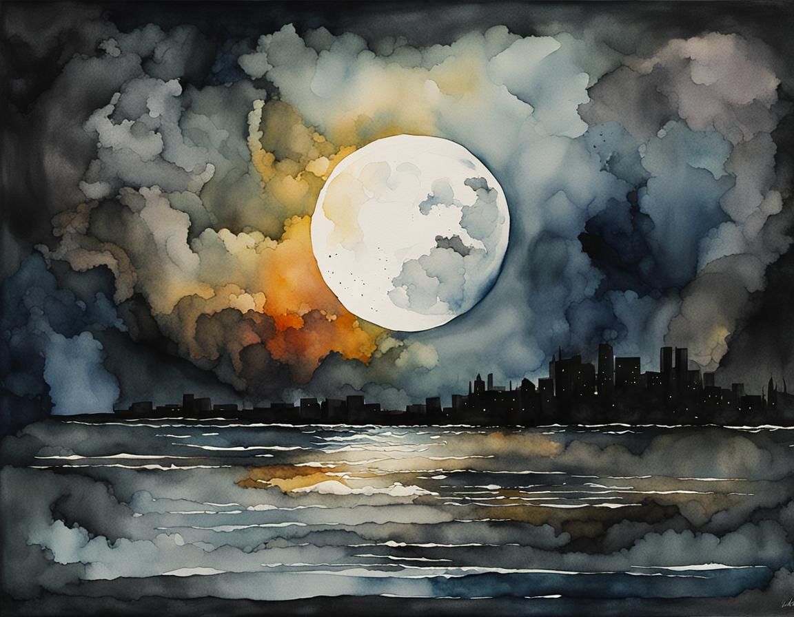 moon turns the tides