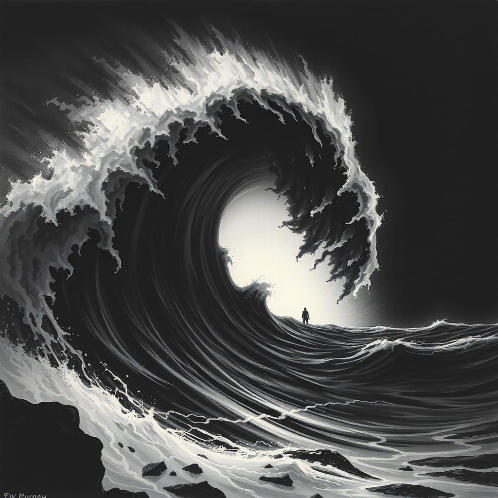 Silent Film Director F.W. Murnau's Iconic Moment