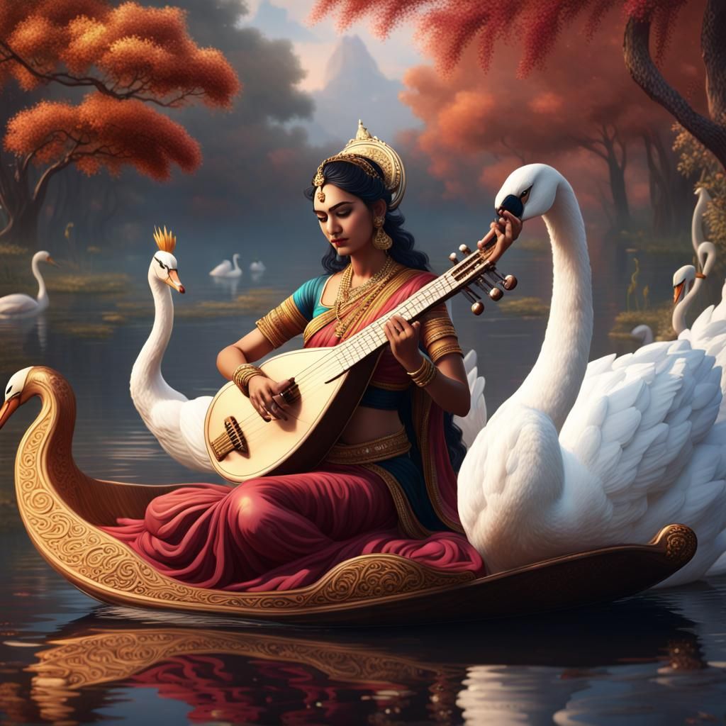 Goddess Saraswati