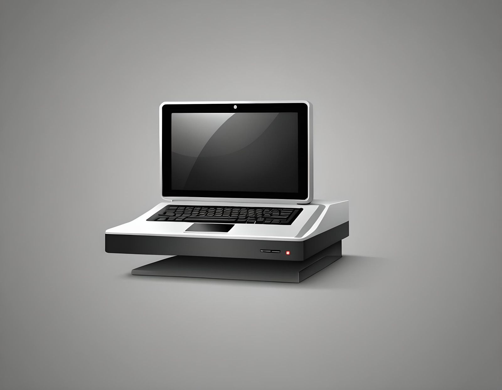 Simple Computer Icon for Web or App