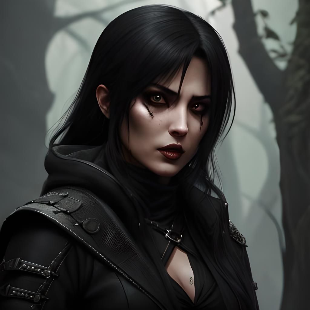 Deadly Assassin Shriekblade: Digital Portrait