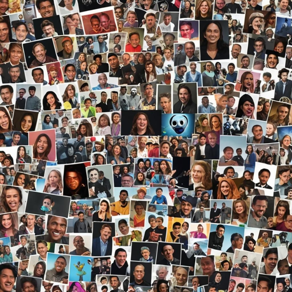 Dynamic Collage of Viral Memes and Video Clips