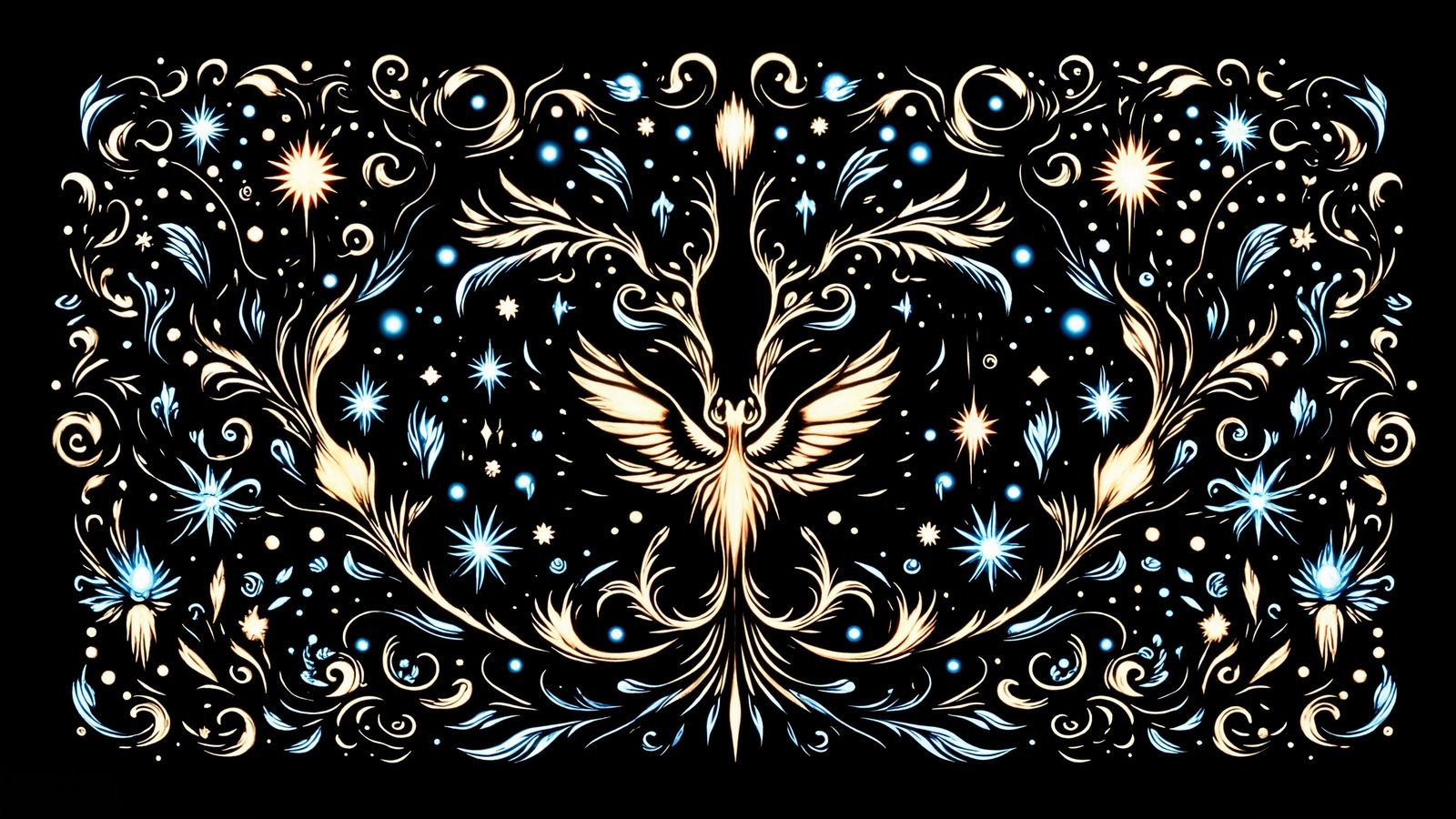 Illuminated Manuscript Style Lovecraftian Decorations