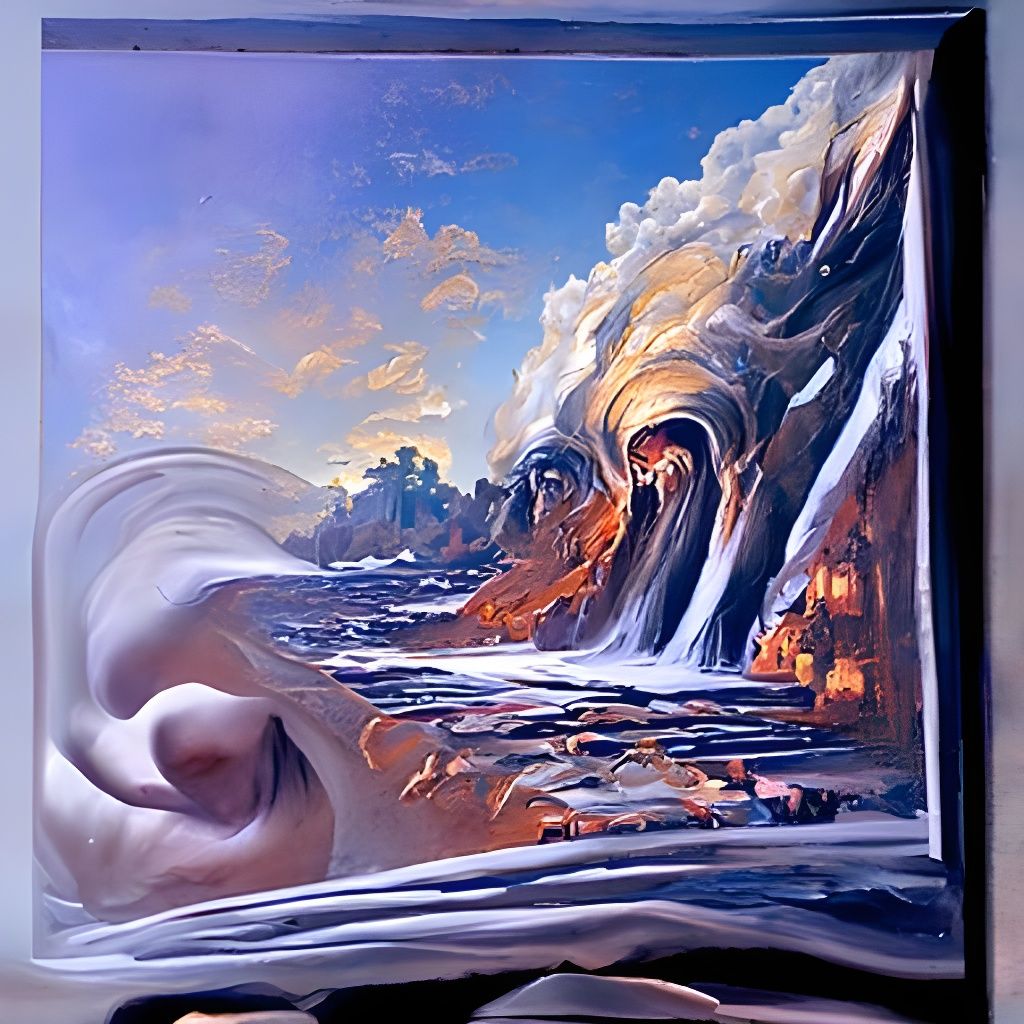 Mind Blowing Oil Painting by Gurney