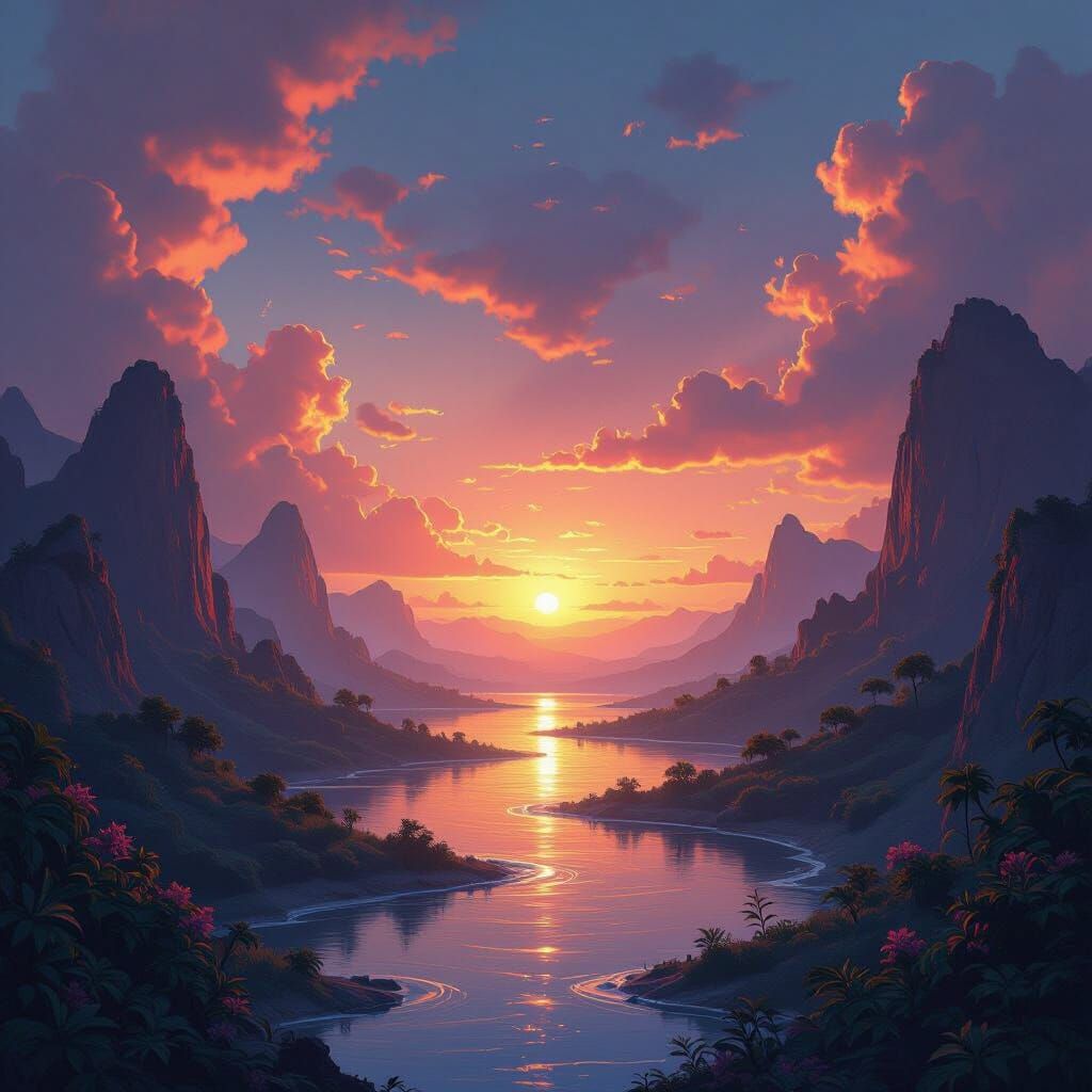 Fantastical Concept Art Splash Screen