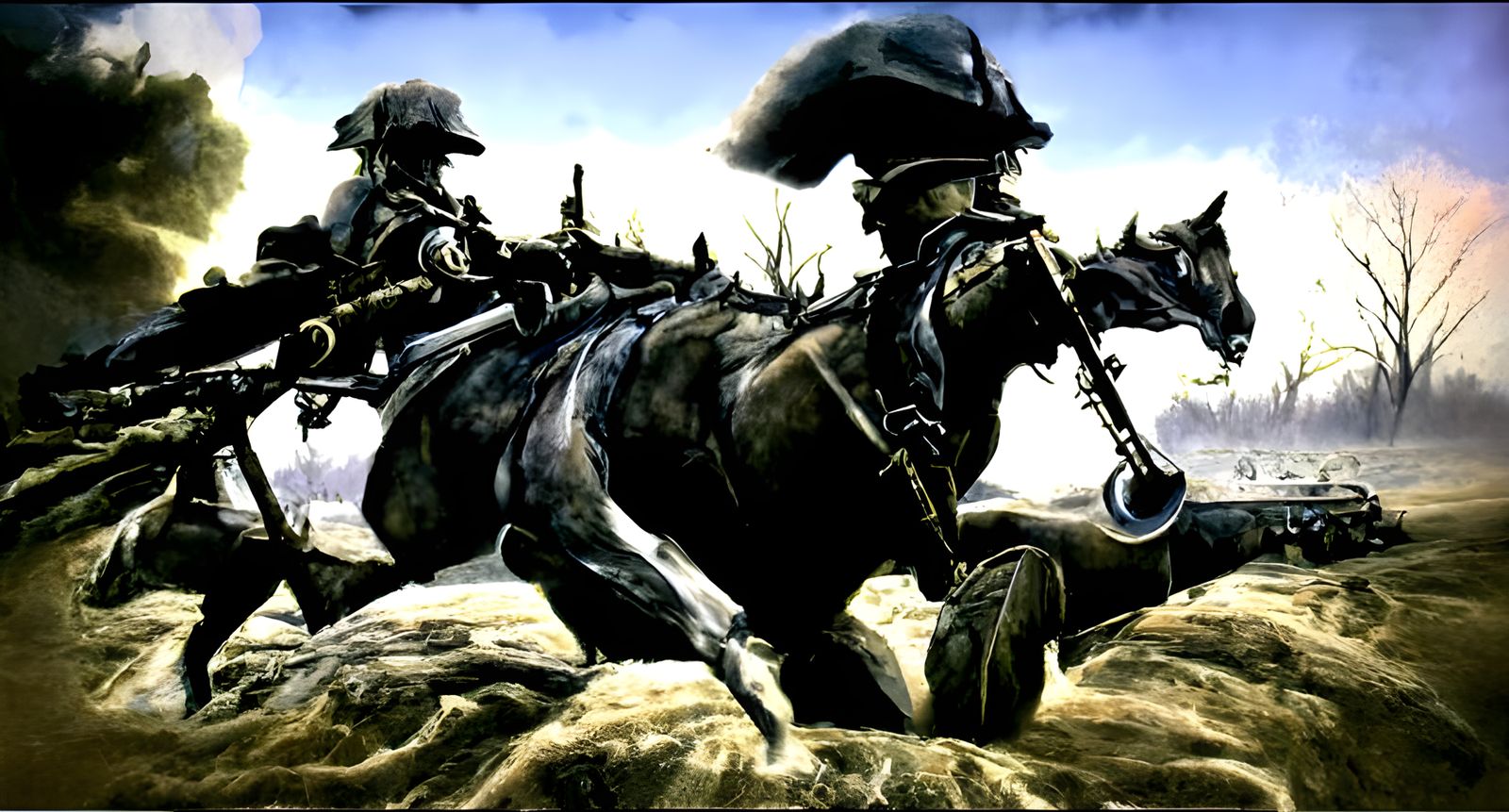 Cavalry Charge: A Horse Soldier's Dream