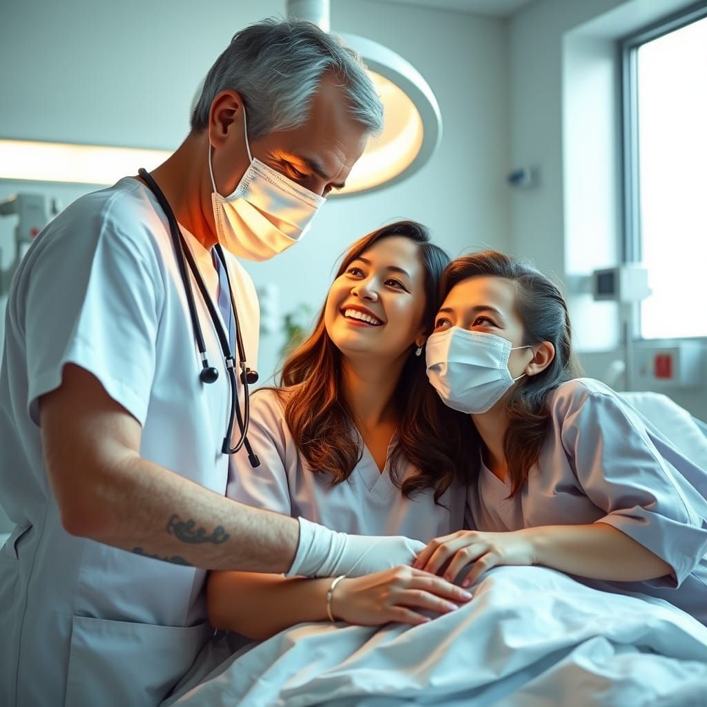 Smiling Doctor Builds Happiness in Hospital, Rockwell Style