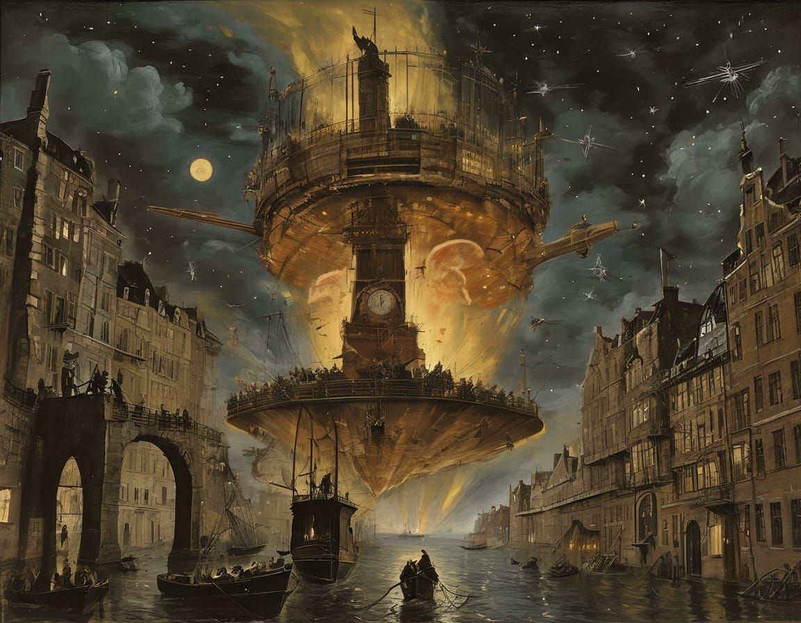 Macabre Impasto Fantasies: A Gloomy Coquette Nightmare