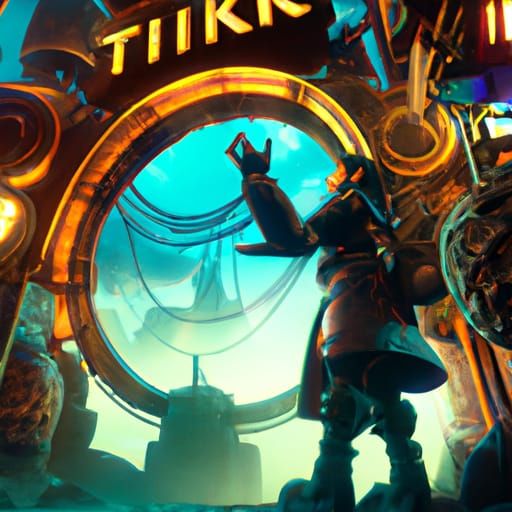 Fantastical Matte Painting in Deep Color