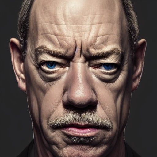 Detailed Portrait of JK Simmons by Rutkowski