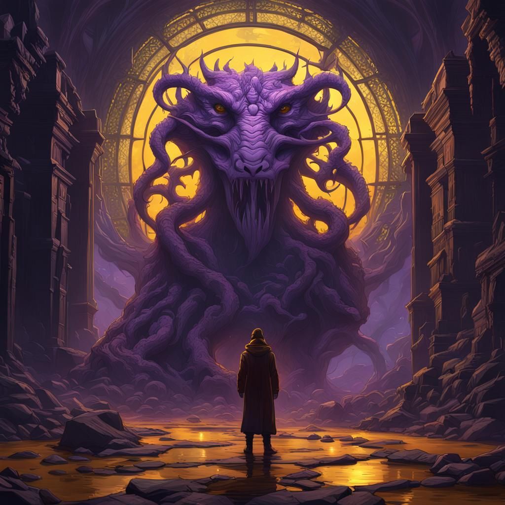 Dark Fantasy Art: Depression and Anxiety in 8K