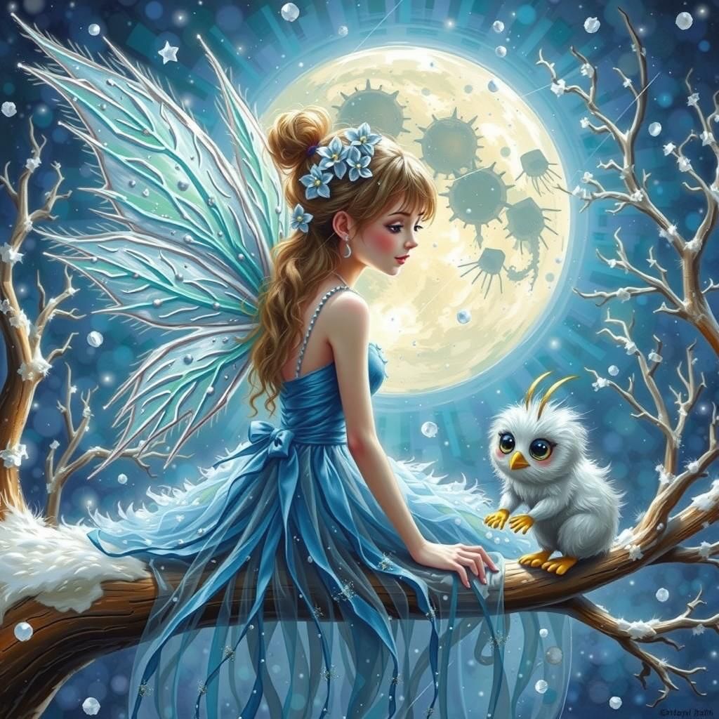 Cyberpunk Cityscape with Flying Cars and Neon Lights