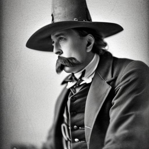 19th Century Old West Sheriff Portrait
