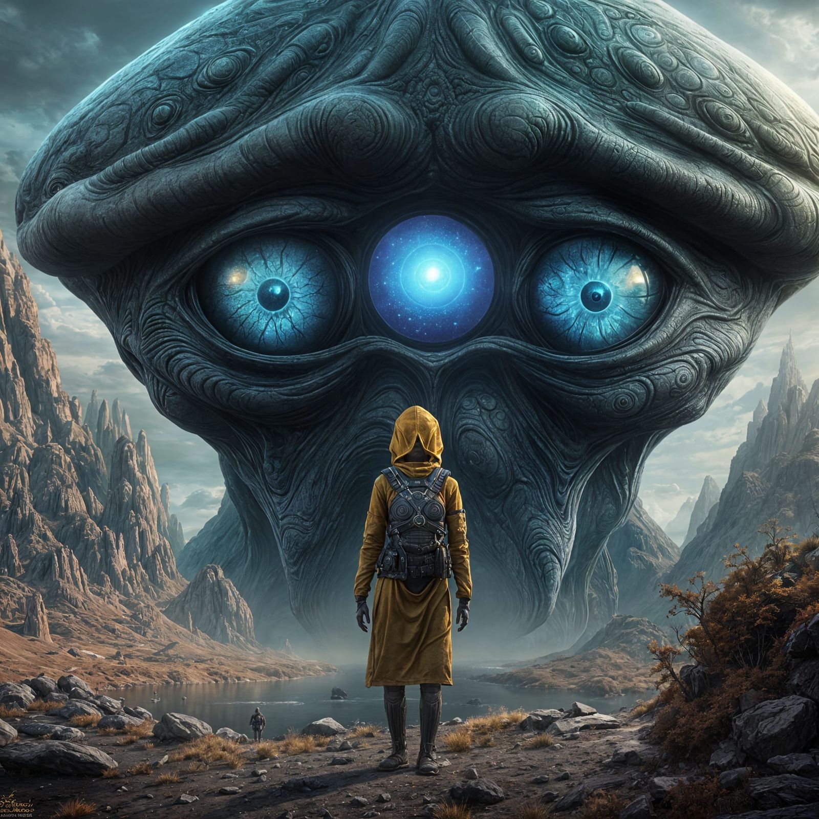 Alien Observation: A Detailed Matte Painting in Unreal Engin...