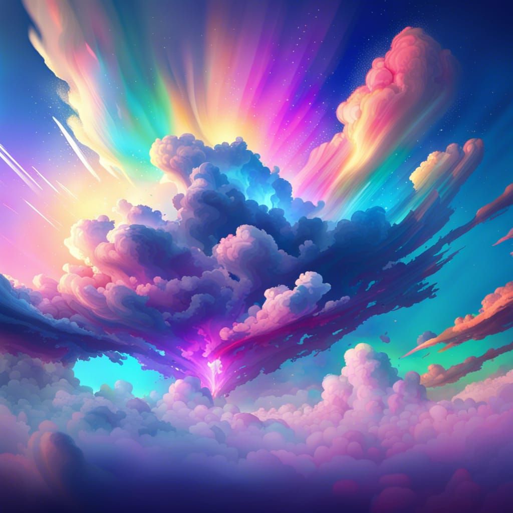 Ultra Detailed Magical Sky in 8K Resolution