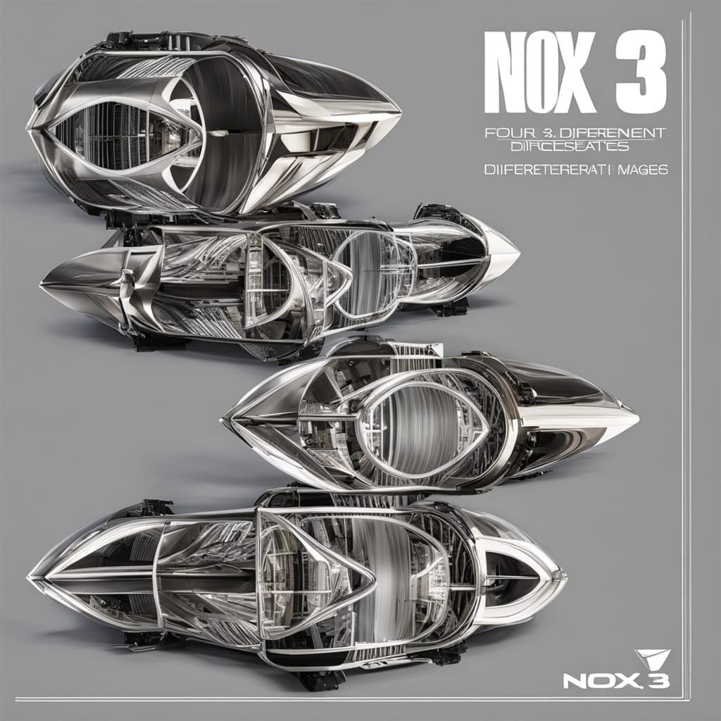 NOX33 Unit: Four Separate Image Variations