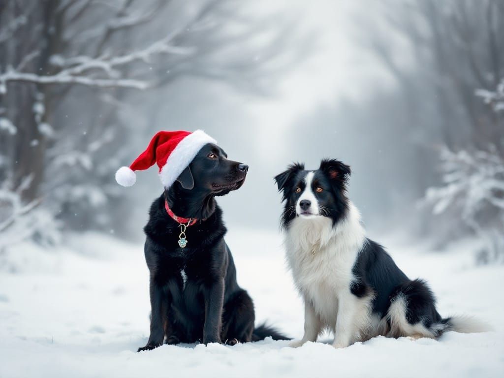 Faithful Friends Share Winter Cheer