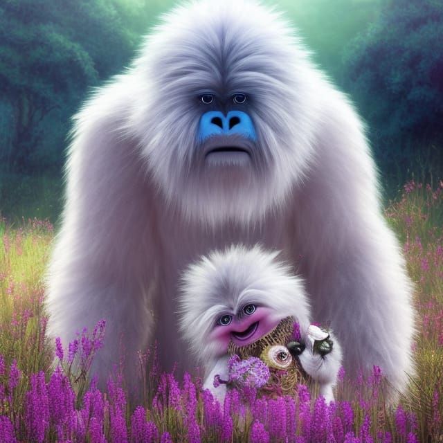 Yeti Family Portrait