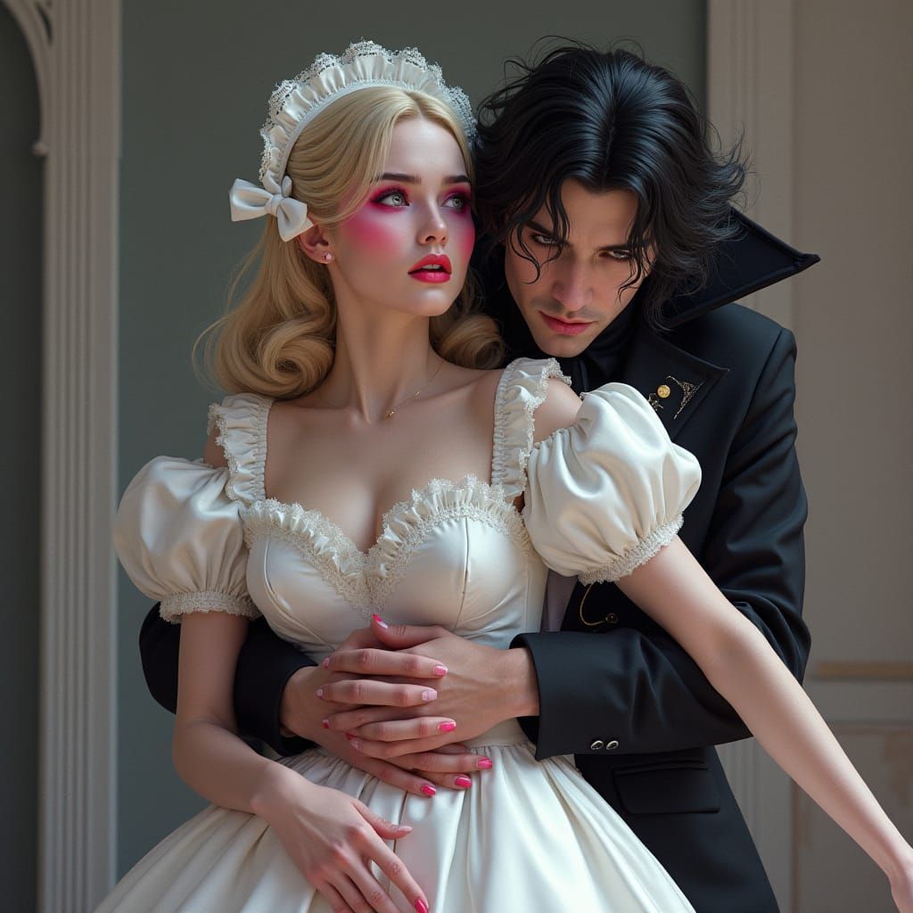 Vampire's Maid in Regal, Gothic Style