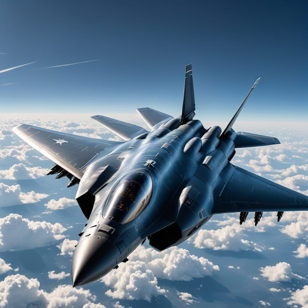 Next-Generation Fighter Jet Takes to the Skies in Cyberpunk ...