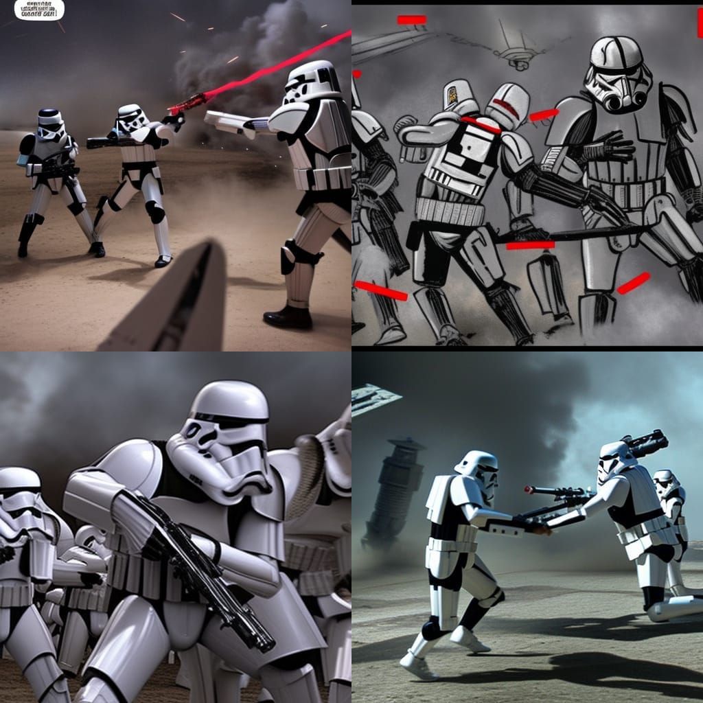 Epic Battle: Stormtroopers vs Daleks