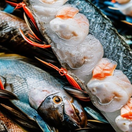 Seafood Still Life: Professional Photography